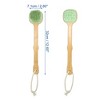 Unique Bargains Dual-Side Long Handle Silicone Bath Brush - 4 of 4