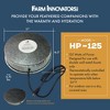 Farm Innovators 125 Watt Heated Base for Double Wall Metal Poultry Founts with 35 degrees Fahrenheit Temperature and Below, Metallic - 3 of 4
