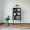 Moda Furnishings 27.68'' Wide 3 - Shelf Storage Cabinet - 4 of 4