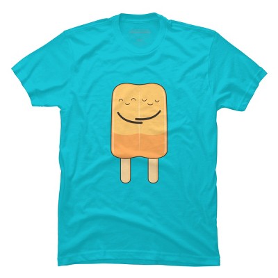 Men's Design By Humans Popsicle hug By kimvervuurt T-Shirt