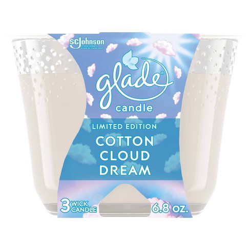 Glade 3 Wick Candle - Cotton Cloud Dream - 6.8oz - image 1 of 4