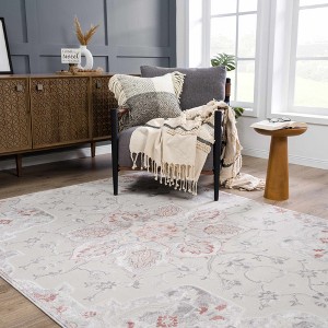 Hauteloom Rectangle Area Rug   Pink - 1 of 4