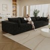 Whisen Cloud Sofa, Corduroy Fabric, Deep Seat Couche - 4 of 4