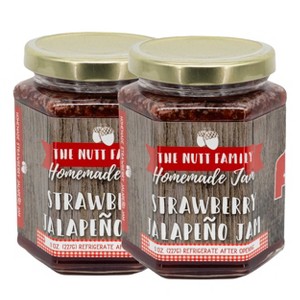 Nutt Family Jams & Jellies 9 oz Strawberry Jalapeño Jam - Pack of 2 - 1 of 4
