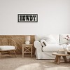 Stupell Industries Vintage Howdy Sign Black Framed Giclee Art - 2 of 4