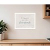 HomeRoots It's Homemade White Framed Print Wall Art - 2 of 3
