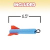 ArtCreativity 6.5" Foam Finger Flyer Rocket Slingshot Toys (Pack of 12) - 4 of 4