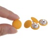 Unique Bargains Suit Dress Blouse Aluminum Fabric Cloth Covered Sewing Buttons 30 Pcs - 4 of 4