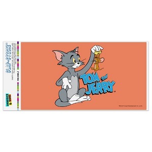 Tom And Jerry Best Friends Automotive Bumper Sticker - 1 of 4