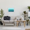 Stupell Industries Turquoise Gradient Shape Painting Black Framed Giclee Art - 2 of 4