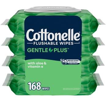Cottonelle GentlePlus Flushable Wipes