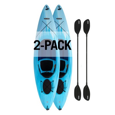 Lifetime Cruze 100 Sit-In Kayak - Sky Fusion - 2 Pack (Paddles Included) - 91068