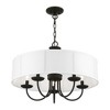 Livex Lighting Brookdale 5 - Light Pendant in  Black - 3 of 4