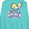 Girls' - Hey Arnold! - Airbrush Arnold Graphic Sleeveless Aline Dress - 2 of 3