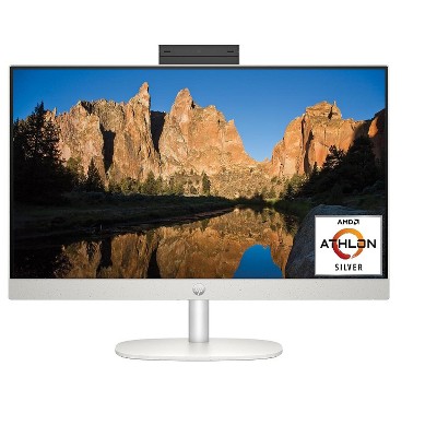 HP 24-CR0010-AIO AMD Athlon Silver 7120U 2.4GHz, 8GB, 256GB NVMe, Windows 11 Home, 23.8 inch FHD (New)