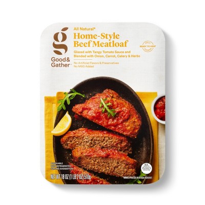 Home-Style Beef Meatloaf - 18oz - Good & Gather™