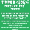 Women's Design By Humans Halloween Error 404 Costume Not Found Apparel, Funny Geeky By khaledned99 Racerback Tank Top - 2 of 3