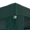 vidaXL PE Party Tent - Green, Durable, UV and Water Resistant with Rust-Proof Steel Frame - Ideal for Outdoor Gatherings, 9.8'x19.7 - 4 of 4