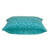 Parkland Collection,Sora Transitional Quilted Throw Pillow - 3 of 4