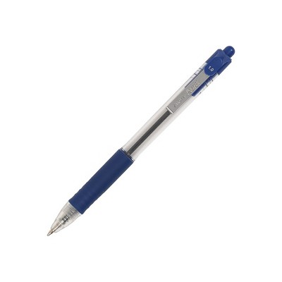 Staples Retractable Ballpoint Pens Medium Point Blue Ink Dozen (28562)