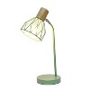 Simple Designs 18.19" Industrial Farmhouse Fusion Adjustable Cage Wire Accent Desk Lamp - 2 of 4