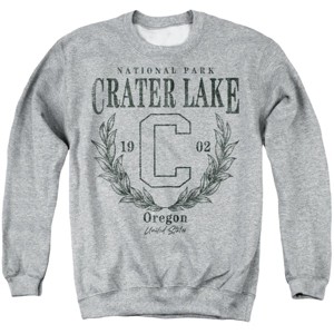 Men's Crater Lake National Park Laurel Wreath Crewneck Sweatshirt - 1 of 4