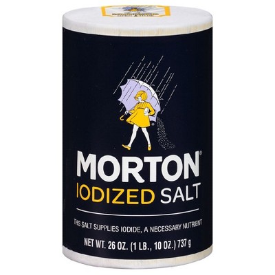 Morton Iodized Table Salt 26.0 OZ
