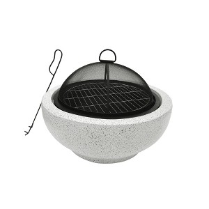 Teamson Home Outdoor 23.62" Wood Burning Fire Pit - 1 of 4