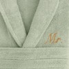 Linum Home Textiles 100% Turkish Cotton Embroidered ''Mr.'' Terry Bathrobe - 3 of 3