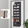 Heavy-Duty Over-The-Door Shoe Organizer with Deep Pockets - Large Capacity Hanging Rack for Dorms, Closets & Narrow Doors - 4 of 4