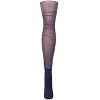 Memoi Women's Shimmer Top Over The Knee Socks - 2 of 2