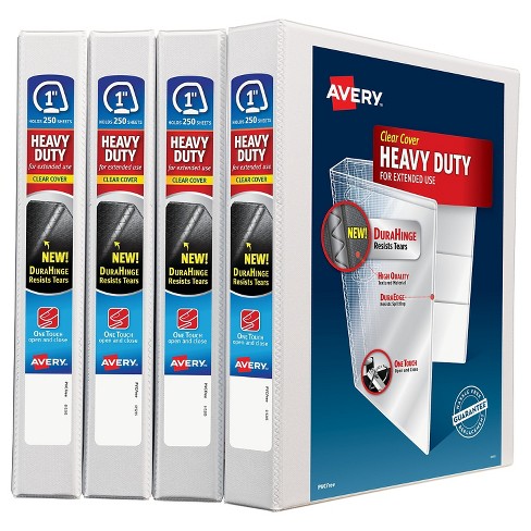 Avery Heavy-duty View Binder 1 One Touch 79780 : Target