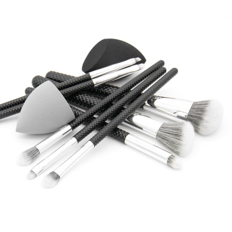 MODA Brush Finished and Fine 8pc Makeup Brush Deluxe Gift Kit, 3 of 6
