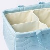 Quilted Fabric Diaper Caddy - Blue - Cloud Island™ - 3 of 3