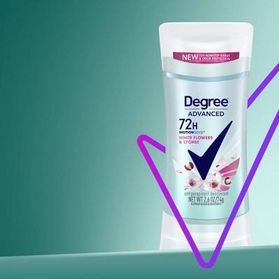 Degree Advanced Motionsense White Flowers &#38; Lychee 72 Hour Antiperspirant &#38; Deodorant - 2.6oz_3