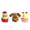 Aurora Palm Pals Dr. Seuss 5 Inch Christmas Plush Trio Set, Santa Grinch, Cindy Lou, & Max - 3 of 4