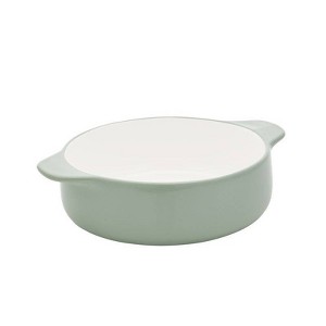 KitchenAid 2.25qt Vitrified Stoneware Round Casserole Baker Pistachio: Ceramic Baking Dish, Dishwasher-Safe, Even-Heating - 1 of 4