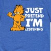 Boys' - Garfield - Pretend I'm Listening Short Sleeve Graphic T-Shirt - 2 of 4