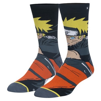 Odd Sox, Naruto, Funny Novelty Socks, Large