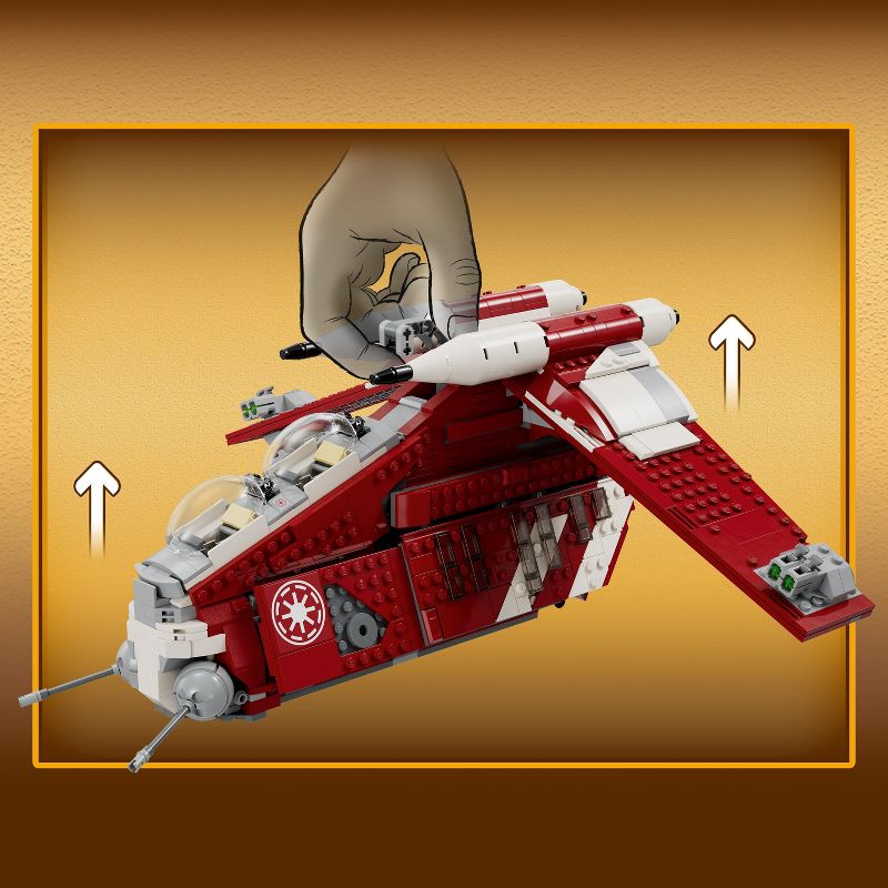 LEGO Star Wars: The Clone Wars Coruscant Guard Gunship 75354, 4 of 10
