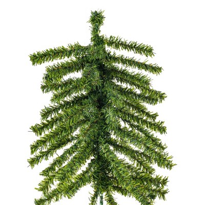 8' Green Pine Artificial Christmas Tree with PVC Tips