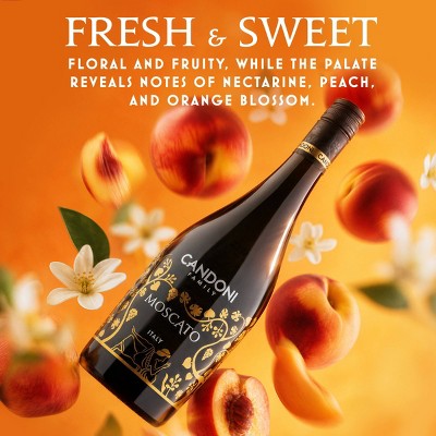Candoni Moscato Wine - 750ml Bottle