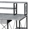 NicBex Home Office Desk 24" L Morden Writing Desk with 8 Storage Compartments, Drawer with Metal Slide and Wooden Desktop for Study and Work - 3 of 4