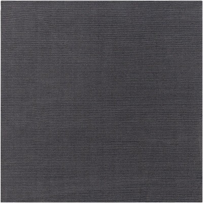 Mark & Day Rennes 8'x8' Square Loomed Indoor Area Rugs Charcoal: Handmade Wool, Stain-Resistant, Modern Decor