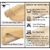 Home Weavers Double Ruffle Collection 100% Cotton Tufted Bathroom Rug Set, Non-Slip Latex Bath Rug Set - 4 of 4