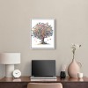 Art Remedy Butterfly Tree Colorful buterfly and flowers wall art Framed - 2 of 4