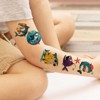 Wrapables Waterproof Temporary Tattoos for Children, 20 Sheets, Sharks and Sea Animals - 4 of 4