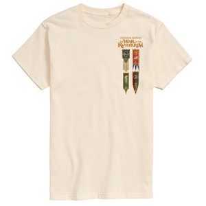 Men's - The Lord of the Rings - War of the Rihirrim Banners Short Sleeve Graphic T-Shirt - 1 of 3