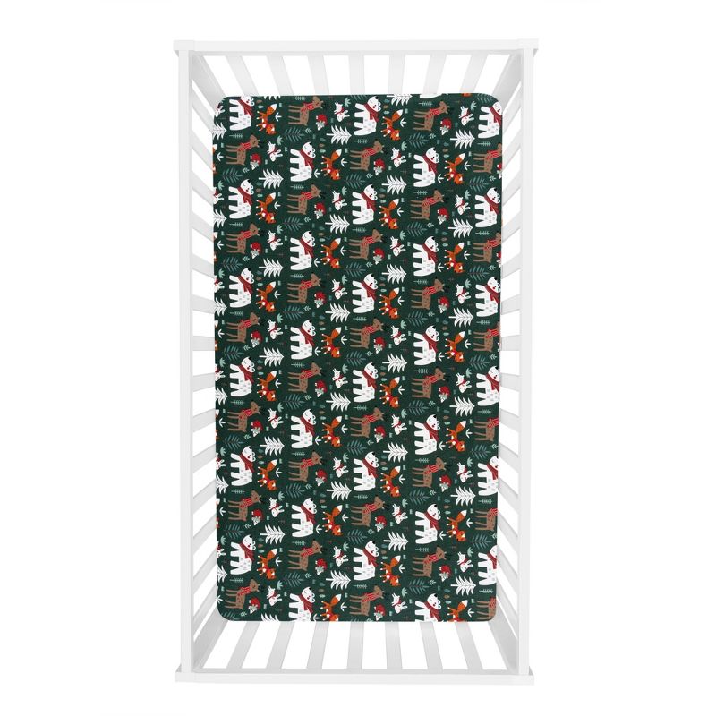 Trend Lab Flannel Fitted Crib Sheet, 4 of 6