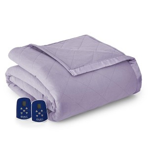 Shavel Micro Flannel High Quality Durable Heating Technology Luxuriously Soft & Warm Electric Blanket, Multicolor - 1 of 3